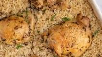 Oven Baked Chicken and Rice