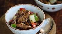 Garlic and black pepper beef Garlic and black pepper beef