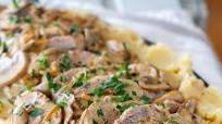 Instant Pot Pork Tenderloin & Potatoes With Creamy Mushroom Sauce Instant Pot Pork Tenderloin & Potatoes With Creamy Mushroom Sauce