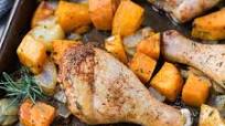 Herb Roasted Chicken Drumsticks & Potatoes Herb Roasted Chicken Drumsticks & Potatoes
