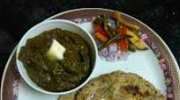 Makkhan wale saag ke sath bajre ki roti recipe by Neetu Rohilla in Hindi at BetterButter Makkhan wale saag ke sath bajre ki roti recipe by Neetu Rohilla in Hindi at BetterButter