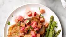 Pork Chops with Rhubarb Pork Chops with Rhubarb