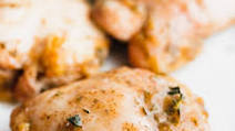 5-ingredient honey mustard chicken thighs 5-ingredient honey mustard chicken thighs