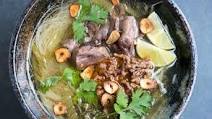 Cambodian Breakfast: Kuy Teav Recipe - Beef Noodle Soup Recipe Cambodian Breakfast: Kuy Teav Recipe - Beef Noodle Soup Recipe