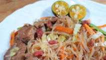 Pancit Bihon Guisado Recipe Pancit Bihon Guisado Recipe