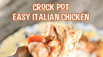Crock Pot Italian Chicken Crock Pot Italian Chicken