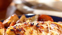 Onion Roasted Chicken & Vegetables Onion Roasted Chicken & Vegetables