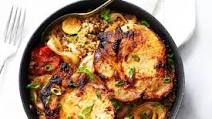 One-Pan Baked Pork Chops with Quinoa One-Pan Baked Pork Chops with Quinoa
