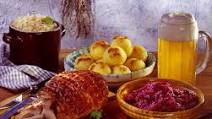Roast Pork with Potato Dumplings and Cabbage Roast Pork with Potato Dumplings and Cabbage