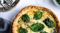 Spinach and Leek Quiche Spinach and Leek Quiche