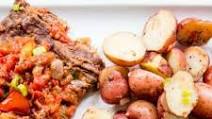 One-Pot Instant Pot Swiss Steak and Potatoes Recipe One-Pot Instant Pot Swiss Steak and Potatoes Recipe