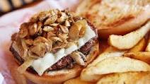 Beef & Mushroom Burger Beef & Mushroom Burger
