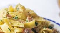 Ham and Egg Noodles ('Schinkennudeln') Ham and Egg Noodles ('Schinkennudeln')