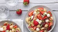 Strawberry Caprese Pasta Salad Recipe Strawberry Caprese Pasta Salad Recipe