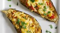 Healthy Quinoa-Stuffed Eggplant Healthy Quinoa-Stuffed Eggplant