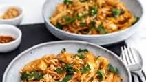 Vegetarian Pad Thai with Tofu Vegetarian Pad Thai with Tofu