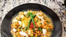 Matar Chaat - Yellow Peas Curry - InstantPot Matar Chaat - Yellow Peas Curry - InstantPot
