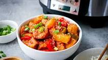 Slow Cooker Sweet Sour Chicken Slow Cooker Sweet Sour Chicken