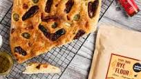Rye Flour Focaccia Rye Flour Focaccia