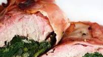 Prosciutto, Spinach and Provolone Stuffed Pork Loin Prosciutto, Spinach and Provolone Stuffed Pork Loin