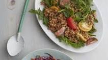 4 C’s Warm Rye Berry Salad – Vegan Under Pressure 4 C’s Warm Rye Berry Salad – Vegan Under Pressure