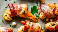 Oven Baked Bacon Wrapped Shrimp Oven Baked Bacon Wrapped Shrimp