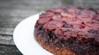 Damson plum upside-down cake Damson plum upside-down cake