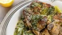 Greek Lamb Stew With Egg Lemon Sauce (Arnaki Fricassee) Greek Lamb Stew With Egg Lemon Sauce (Arnaki Fricassee)