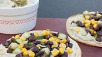 Roasted Hatch Chile Hummus Tostadas Roasted Hatch Chile Hummus Tostadas