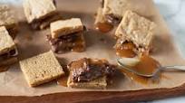 Americone Dream Blondie Sandwiches Recipe Americone Dream Blondie Sandwiches Recipe