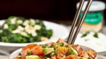 Hawaiian Salmon Poke Hawaiian Salmon Poke