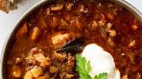 Vegetable beef soup Vegetable beef soup