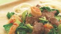 Spicy Beef with Shrimp & Bok Choy Spicy Beef with Shrimp & Bok Choy