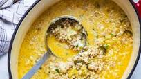 Creamy Cauliflower Rice Chicken Soup Creamy Cauliflower Rice Chicken Soup