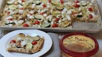 Vegetable Hummus Tart Vegetable Hummus Tart
