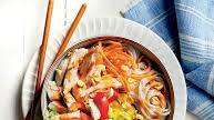 Chicken Noodle Bowl with Peanut-Ginger Sauce Chicken Noodle Bowl with Peanut-Ginger Sauce
