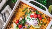 Easy Beef Enchilada Casserole Easy Beef Enchilada Casserole