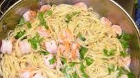 Shrimp Linguine With Basil-Garlic Butter Shrimp Linguine With Basil-Garlic Butter