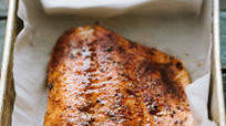 Baked Salmon with Potlatch Seasoning Baked Salmon with Potlatch Seasoning