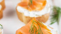 Smoked Salmon Crostini with Dill Ricotta Smoked Salmon Crostini with Dill Ricotta
