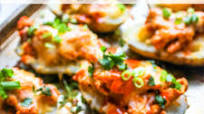 Buffalo Chicken Stuffed Potatoes Buffalo Chicken Stuffed Potatoes