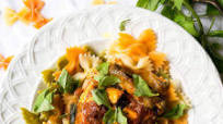 Pressure Cooker Chicken and Eggplant Bake Pressure Cooker Chicken and Eggplant Bake