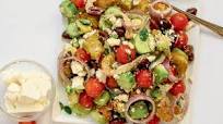 Mediterranean mash-up salad Mediterranean mash-up salad