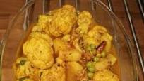 Homemade cauliflower curry. (Aloo gobi) Homemade cauliflower curry. (Aloo gobi)