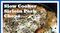 Slow Cooker Sirloin Pork Chop Dinner for Two Slow Cooker Sirloin Pork Chop Dinner for Two
