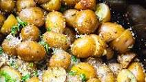 Slow Cooker Garlic Parmesan Potatoes Slow Cooker Garlic Parmesan Potatoes