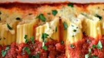 Roasted Garlic Three Cheese Manicotti Roasted Garlic Three Cheese Manicotti