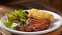 Grilled BBQ Pork Chop Dinner Grilled BBQ Pork Chop Dinner
