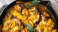 Apple Cider Sage Pork Chops Apple Cider Sage Pork Chops