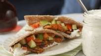 Tempeh Gyros with Cucumber Tzatziki Tempeh Gyros with Cucumber Tzatziki
